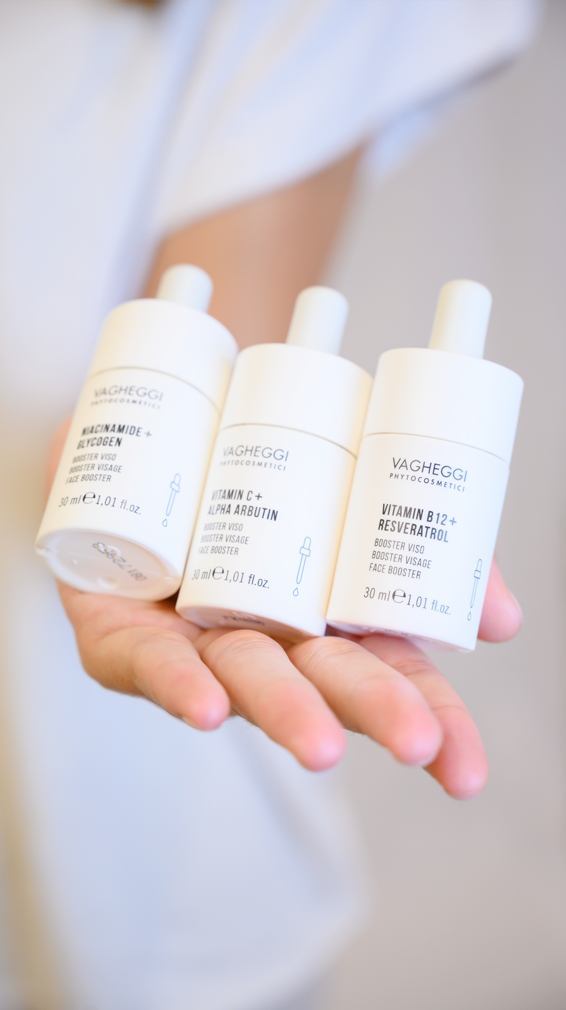 Booster facial iluminador - VAGHEGGI